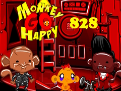 Gra Monkey Go Happy Stage 828