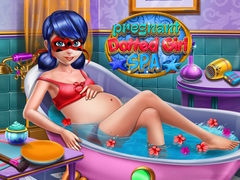 Gra Pregnant Dotted Girl Spa