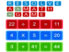 Gra RE5OLVE a+math=game