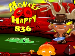 Gra Monkey Go Happy Stage 836