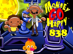 Gra Monkey Go Happy Stage 838