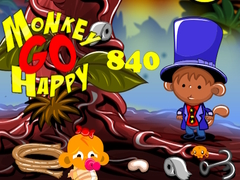 Gra Monkey Go Happy Stage 840