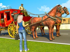 Gra Horse Cart Transport Taxi Game