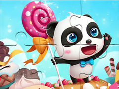 Gra Jigsaw Puzzle: Panda Candy World