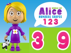 Gra World of Alice Numbers Shapes
