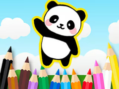 Gra Coloring Book: Cute Panda