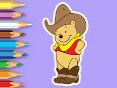 Gra Coloring Book: Cowboy Winnie