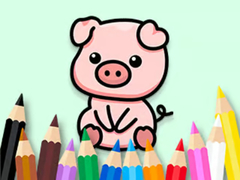 Gra Coloring Book: Cute Pig 2