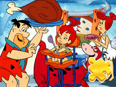 Gra Jigsaw Puzzle: The Flintstones