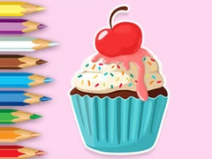 Gra Coloring Book: Apple Cupcake