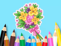 Gra Coloring Book: Love Bouquet