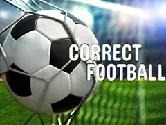 Gra Correct football