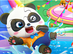 Gra Jigsaw Puzzle: Baby Panda Water Park