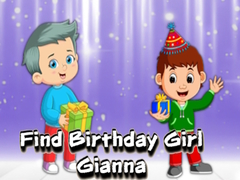 Gra Find Birthday Girl Gianna