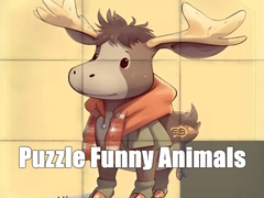 Gra Puzzle Funny Animals