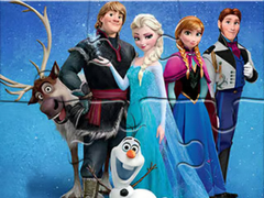 Gra Jigsaw Puzzle: Frozen Photo