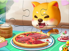 Gra Jigsaw Puzzle: Pizza Dog