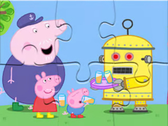 Gra Jigsaw Puzzle: Peppa Robot