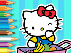 Gra Coloring Book: Hello Kitty Market