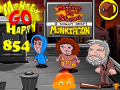 Gra Monkey Go Happy Stage 854