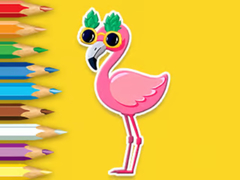 Gra Coloring Book: Flamingo