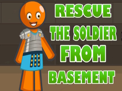 Gra Rescue the Soldier from Basement