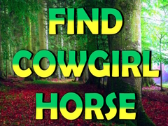 Gra Find Cowgirl Horse