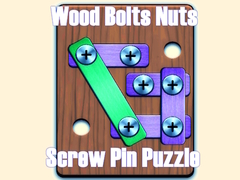 Gra Wood Bolts Nuts Screw Pin Puzzle