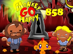 Gra Monkey Go Happy Stage 858