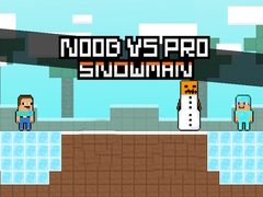 Gra Noob vs Pro Snowman