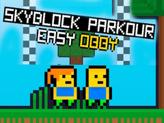 Gra Skyblock Parkour Easy Obby