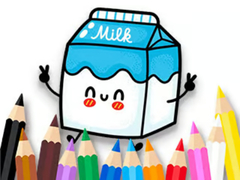 Gra Coloring Book: Milk