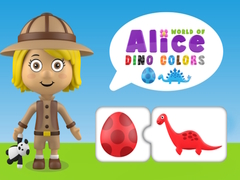 Gra World of Alice Dino Colors