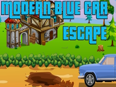 Gra Modern Blue Car Escape