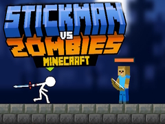 Gra Stickman vs Zombies Minecraft