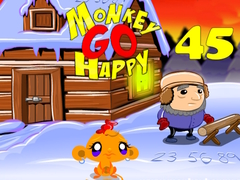 Gra Monkey Go Happy Stage 45