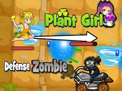 Gra Plant Girl Defense Zombie