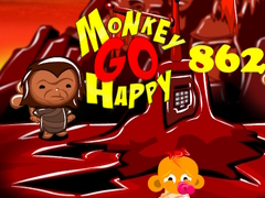 Gra Monkey Go Happy Stage 862