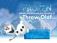 Gra Frozen: Throw Olaf