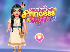 Gra American Doll In Princess Style