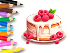 Gra Coloring Book: Berry Cake