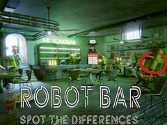 Gra Robot Bar Spot the differences