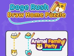 Gra Doge Rush : Draw Home Puzzle