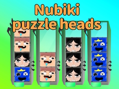 Gra Nubiki puzzle heads