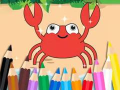 Gra Coloring Book: Happy Crab