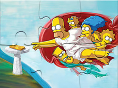 Gra Jigsaw Puzzle: Creation Of Simpsons