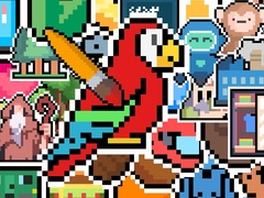 Gra The Frame: Pixel Art