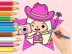 Gra Coloring Book: Toca Baca World