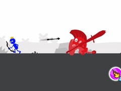 Gra Red And Blue - Stickman Spy Puzzles 