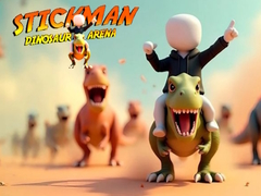 Gra Stickman Dinosaur arena